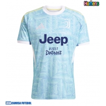Camisa de Futebol Juventus Andrea Cambiaso #27 Equipamento Secundário 2025-26 Manga Curta